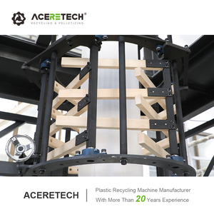 CM-L35 150-400mm ba lớp nhựa LDPE + LLDPE bao bì túi thổi phim giá máy HDPE PVC Pet PP PA ABS EVA khả năng - Product Image 6