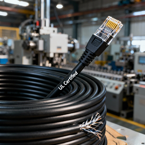 Tốc độ cao CAT5e Mạng Cáp 24AWG UTP 1000Mbps 100MHz tinh khiết Đồng đối với chúng tôi nhà văn phòng - Product Image 1