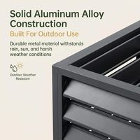 Cubierta de Aire Acondicionado de Metal con Diseño Personalizado, Protección de Privacidad, Unidad Mini, Grabado Láser 3D, Cubierta de Aluminio para Aire Acondicionado