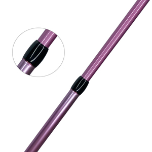 Newbility – <span class=keywords><strong>canne</strong></span> à pêche spinning <span class=keywords><strong>rose</strong></span> en carbone 2.4m, 2 sections 24T - Product Image 5