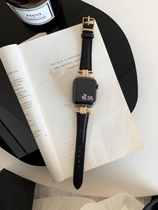 <span class=keywords><strong>Correa</strong></span> de Reloj de Cuero para <span class=keywords><strong>Apple</strong></span> <span class=keywords><strong>Watch</strong></span>, Serie Negra, Moderna, para <span class=keywords><strong>Apple</strong></span> <span class=keywords><strong>Watch</strong></span> - Product Image 3