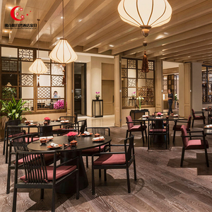 OEM personalizada de grano de madera de muebles de <span class=keywords><strong>restaurante</strong></span> foshan mesa y sillas para <span class=keywords><strong>restaurante</strong></span> - Product Image 2