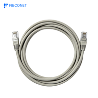 Câble Ethernet FIBCONET EMI 0,5m-50m, câble de raccordement réseau Cat5e avec blindage en feuille d'aluminium, 1000 Mbps