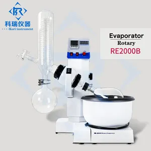 Mini distillation equipment vacuum crystallizer electric lift rotary evaporator