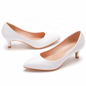 Nuova donna 5 cm <span class=keywords><strong>tacco</strong></span> basso pump <span class=keywords><strong>scarpe</strong></span> arco supporto bianco Comfort Close <span class=keywords><strong>scarpe</strong></span> da donna <span class=keywords><strong>scarpe</strong></span> da ufficio tacchi donna - Product Image 2