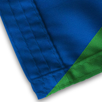Vente en gros, impression Double face, taille personnalisée, 100% Polyester, drapeau du sud-suède