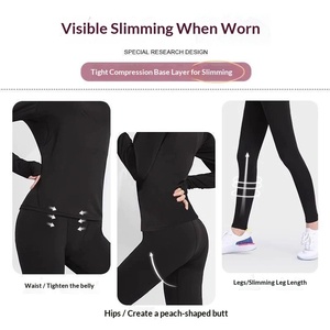 <span class=keywords><strong>Ropa</strong></span> de esquí de secado rápido para mujer, <span class=keywords><strong>ropa</strong></span> interior térmica, <span class=keywords><strong>ropa</strong></span> de <span class=keywords><strong>yoga</strong></span>, traje para correr, <span class=keywords><strong>ropa</strong></span> deportiva de invierno con forro polar, <span class=keywords><strong>ropa</strong></span> deportiva completa - Product Image 4