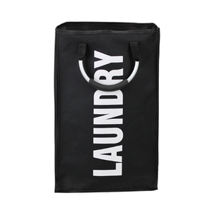 Bolsa de lavandería de gran capacidad con asa, bolsa de lavandería de poliéster, asas para el hogar - Product Image 3