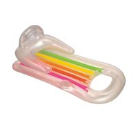 Jouets aquatiques extérieurs de haute qualité chaise longue flottante gonflable piscine radeau piscine lit flottant à eau gonflable