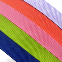 Sangle en polypropylène américaine perforée de haute qualité, robuste et portable, 20mm-50mm, pour la décoration de vêtements