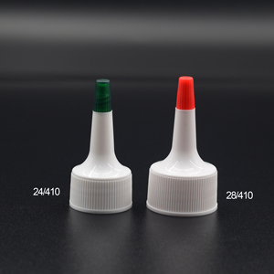 20mm <strong>24mm</strong> 28/410 Craft Long Nozzle Squeeze Bottle Leakproof Plastic PP Screw Top Twist Open Lock <strong>Spout</strong> Drop Pointed Mouth Cap - Product Image 2