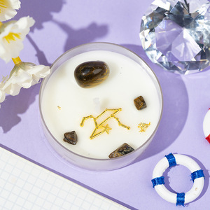 Juego de Velas Aromáticas de Cristal Northern Mu, Cera de Soya, Decoración del Zodiaco, Regalo - Product Image 3