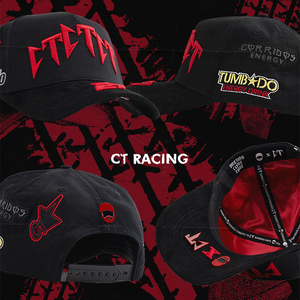Cappello Trucker Personalizzato all'Ingrosso a 5 Pannelli con Visiera Curva in Camoscio, Strass, Spille Cromate e Fodera in Raso, Stile Barbas - Product Image 6