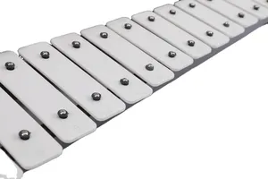 Xilófono de 12 Teclas, Glockenspiel de Madera Natural, Instrumentos Musicales Blancos, Metalófono en Venta - Product Image 2
