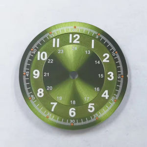 Esfera de Reloj Luminosa Estéril de 29 mm con Acabado Sun-brushed, Compatible con ETA 2836 2824 Miyota 8215 9015 Series NH35 NH36A, Material de Latón - Product Image 3