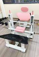 Equipo de Gimnasio Comercial de Alta Calidad para Entrenamiento de Fuerza y Culturismo, Máquina de Empuje de Cadera para Glúteos, Entrenamiento de Puente de Cadera