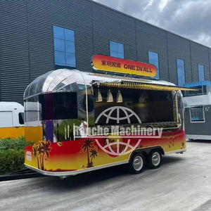 Remorque alimentaire entièrement équipée de 10 pieds, norme américaine, camion de nourriture rétro à vendre - Product Image 1