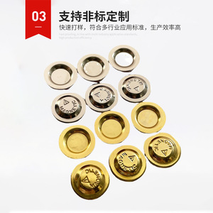 Magnetic <b>Name</b> Badges Round Stainless Steel Pin On Hardware Accessories For Bags Clothing <b>Tags</b> - Product Image 4