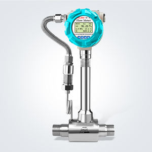 Débitmètre vortex en acier inoxydable avec haute précision pour la mesure du débit de compression de vapeur et d'air de gaz liquide - Product Image 4