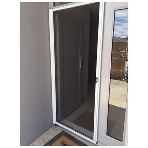 Moustiquaire rétractable moderne personnalisée en maille de fibre de verre pour porte d'entrée en profilé d'aluminium pour <span class=keywords><strong>garage</strong></span> Moustiquaire de cuisine Portes roulantes - Product Image 1