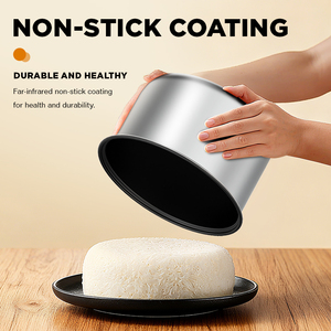 Dreepor หม้อหุงข้าวไฟฟ้ากระทะ nonstick 3L สัมผัสเดียวเพื่อสุขภาพหม้อหุงข้าวไฟฟ้า500W อุ่นอัตโนมัติ - Product Image 5