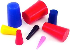 Rongtai 낮은 가격 맞춤형 테이퍼 실리콘 고무 플러그 고무 실리콘 스토퍼 - Product Image 3