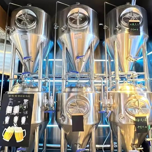 Serbatoio di Fermentazione Conico in Acciaio Inox da 100L, 500L, 1000L, 2000L per Microbirrifici e Attrezzature Commerciali per la Produzione di Birra - Product Image 4
