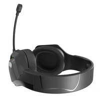 X60A Headset Gaming, kabel cahaya RGB berkabel USB terhubung Over-Ear Model pribadi dengan mikrofon penghilang kebisingan untuk bermain game