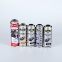 Bombe aérosol vide rechargeable en fer blanc pour l'entretien automobile, vente en gros usine