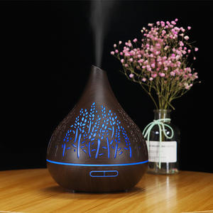 Difusor de Aroma con Acabado Madera JCSY-314M 0.5L con Luz LED y Control Remoto, Humidificador para Uso Doméstico y Comercial - Product Image 3