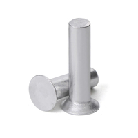 Acier Classe Grade 4.8 8.8 10.9 12.9 Nickel Chrome Cadmium Plaqué Rond Mince Champignon CSK Tête Plate Solide Rivet DIN660 302 7338