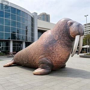 Modello Gonfiabile LED Personalizzato di Orso Marino Gigante Realistico per Promozione del Marchio Oceanico/Esposizione Industriale per il Settore dell'Intrattenimento Acquatico - Product Image 2
