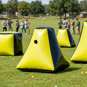 Búnker Inflable Comercial Personalizado Obstáculo <span class=keywords><strong>Paintball</strong></span> Speed Ball Pistola de <span class=keywords><strong>Paintball</strong></span> Inflable para Deportes - Product Image 6