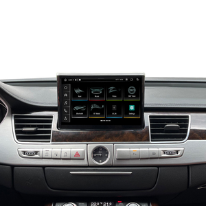 Cksd 8 "inch có thể thu vào màn hình <span class=keywords><strong>Android</strong></span> xe Hệ thống âm thanh cho Audi <span class=keywords><strong>A8</strong></span> 4h 2011-2017 đa phương tiện đài phát thanh stereo GPS NAVI - Product Image 2
