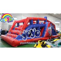 Offre Spéciale drôle combo gonflable parcours d'obstacles événements d'équipe location de fête unisexe parc gonflable de château plein d'entrain