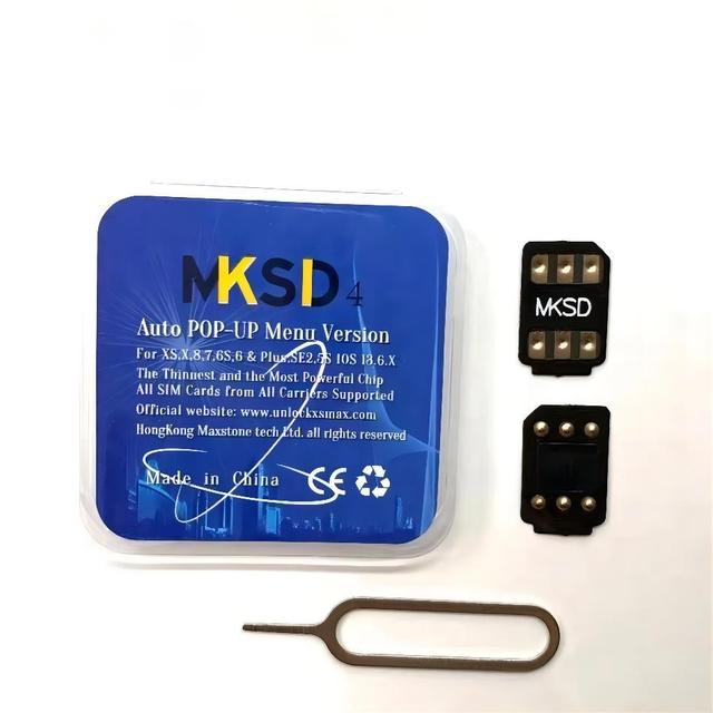 Mksd 4 V1.31 with IMEI SIM Card Chip for IOS 15.4.1 for iphone 6s - 13 Pro Max