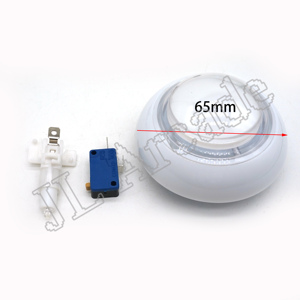 <span class=keywords><strong>Arcade</strong></span> trò chơi máy 65mm 76mm 85mm Lớn Tròn UFO RGB chiếu sáng <span class=keywords><strong>Push</strong></span> nút đồng tiền hoạt động trò chơi - Product Image 3