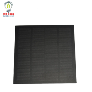 لوحة شمسية صغيرة من SUNBOY SOLAR بقوة 1.8 واط وكفاءة 20٪، وحدة لوحة شمسية DIY من البولي إيثيلين تيريفثالات لمصباح LED بجهد 5 فولت، معتمدة CE/ROHS، مقاس 120×120 ملم - Product Image 2