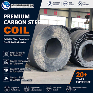 Uncoiling S355JR Black Pickled and Oiled 20mm 1219mm Welding EN 10025 Carbon Steel Coil for <b>Machinery</b> - Product Image 1