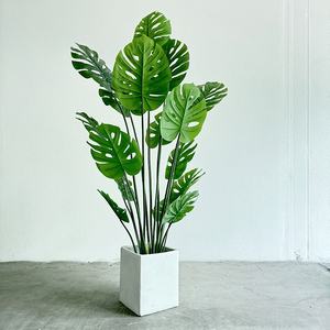 Arreglo <span class=keywords><strong>de</strong></span> Plantas Artificiales <span class=keywords><strong>de</strong></span> Malla <span class=keywords><strong>de</strong></span> Seda para Balcón, Paisaje <span class=keywords><strong>de</strong></span> Plantas Falsas, Decoración <span class=keywords><strong>de</strong></span> Escaleras, Plantas Sueltas - Product Image 6