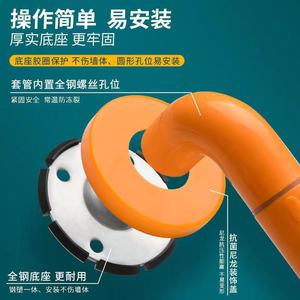 Barre d'appui Xinqihang en acier inoxydable 304, tube extérieur de 35 mm, antidérapante, pour salle de bain à domicile, support pour personnes âgées - Product Image 5