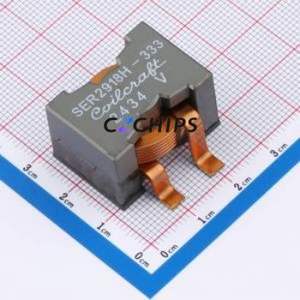 Inductor de Potencia SER2918H-333KL SMD-3P, 27.9x19.8mm 33uH 10% 9.6A 2.86mOhm - Product Image 1