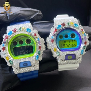 Blingdiam đồ trang sức sang trọng đồng hồ 925 Bạc VVS1 moissanite Ice out kim cương chất lượng cao vượt qua Kim Cương Tester người đàn ông Phụ nữ - Product Image 5