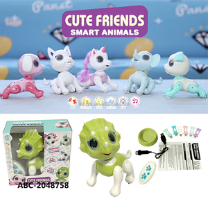 ของเล่นหุ่นยนต์ควบคุมระยะไกล LK สำหรับลูกสุนัขมีเสียงเบาแบบอินเตอร์แอคทีฟมือท่าทางการเคลื่อนไหวโปรแกรมของเล่นฝึกเต้นและเดิน - Product Image 4