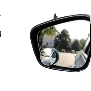 1 pièce Rétroviseur de voiture pour angle mort, Rétroviseur de recul, Rétroviseur auxiliaire de voiture, Rotation à 360°, Grand angle - Product Image 1