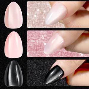 BIN <strong>Pink</strong> Colors Cat Eye Press on <strong>Nails</strong> - Product Image 3