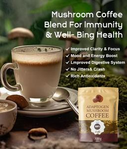 Café de Cogumelo de Alta Qualidade Preço de Fábrica Café de Mistura de Cogumelo Reishi para Homens e Mulheres Personalize Sua Marca OEM - Product Image 3