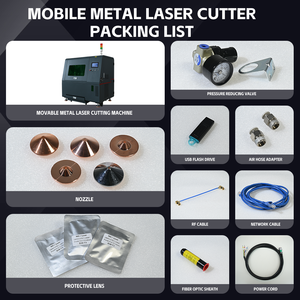 Herolaser Heavy Duty Mobile Metal Laser Cutting Machine 1500W Fiber Laser 600x400mm <b>Worktable</b> with Casters - Product Image 5