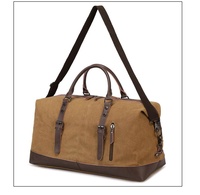 Sac de voyage en polyester BST avec logo personnalisé, couleurs mélangées, imperméable, multi-poches, bandoulière réglable, grande capacité