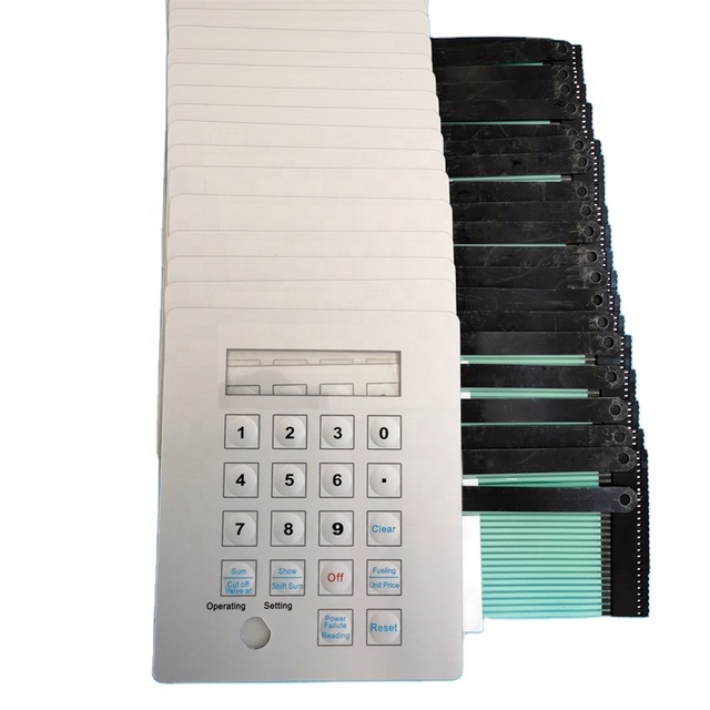 Bernet Fuel Dispenser Membrane Switches Keypad Keyboard Panel